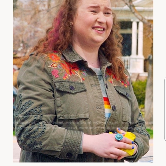 VIOLETTE EYELET MILITARY JACKET🧡🧡 - Picture 9 of 16